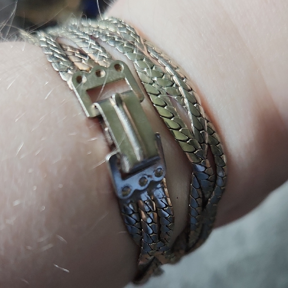 Source Unknown Multicolor Twisted Bracelet - image 2